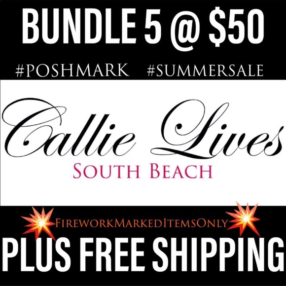 Callie Lives Pants - 5 for $50 +FREESHIP💥FIREWORK TITLE💥MARKED ITEMS